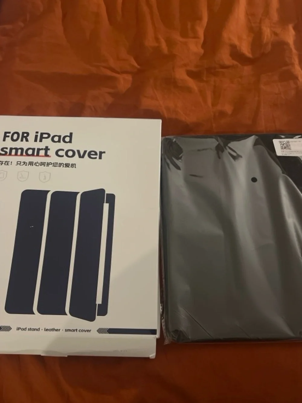 Black Tablet Smart Cover Case for iPad Pro 13 - Auto Wake/Sleep